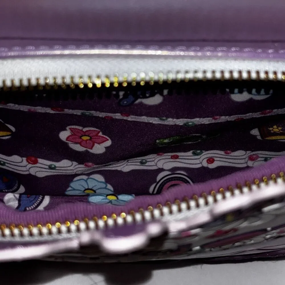 Loungefly Disney Rapunzel Birthday Cake Mini Backpack Tangled Princess NWT